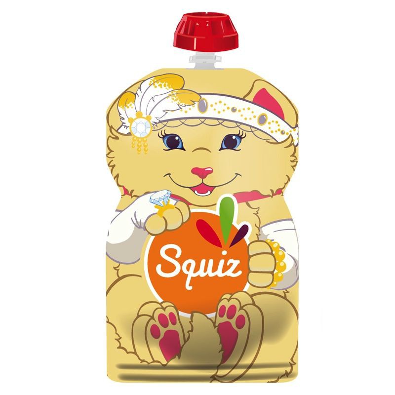 gourde réutilisable et lavable squiz