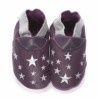 Chausson en cuir souple Ah la belle étoile DIDOODAM